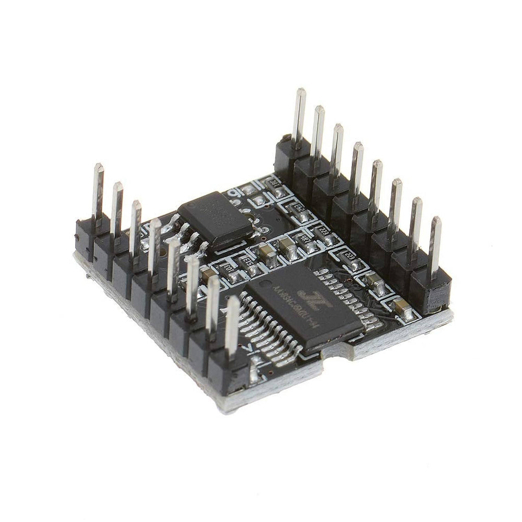 Anmbest DFPlayer Mini MP3 player module, black PCB with components and pin headers