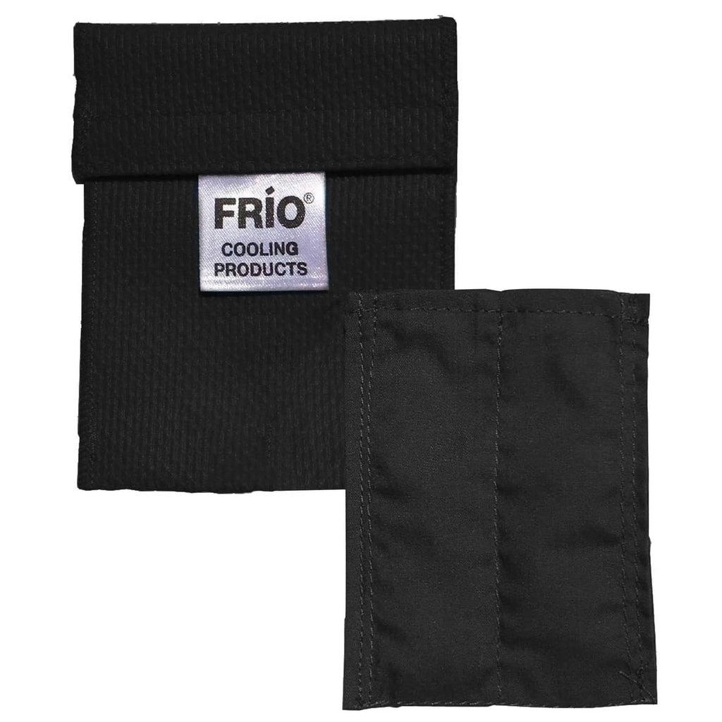 FRIO mini cooling wallet in black fabric, insulated pouch for insulin
