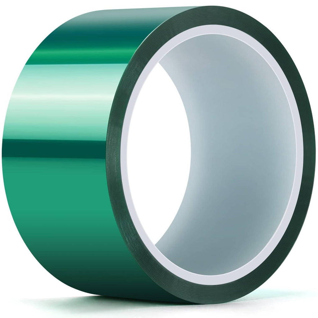 Green epoxy molding tape roll with dark edge and white inner liner