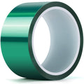Green epoxy molding tape roll with dark edge and white inner liner