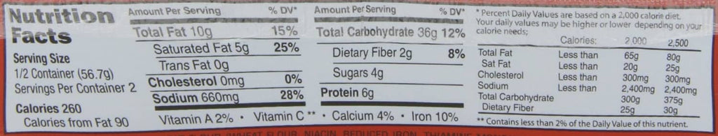Maruchan Yakisoba teriyaki beef nutrition facts panel with serving details