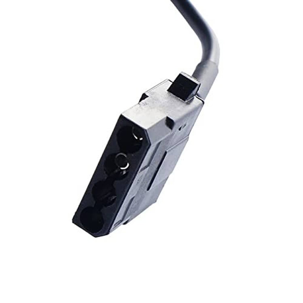 DC power adapter plug with barrel jack and wiring connector