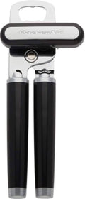 KitchenAid black can and bottle opener with dual cylinder handles