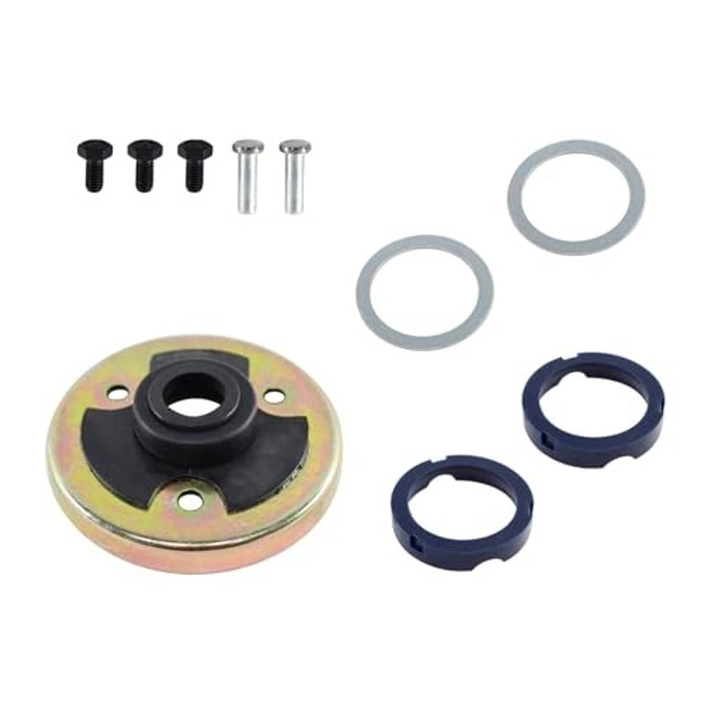 Manual transmission shift re-build kit bundle: metal cap, blue bushings, gaskets, bolts, spacers