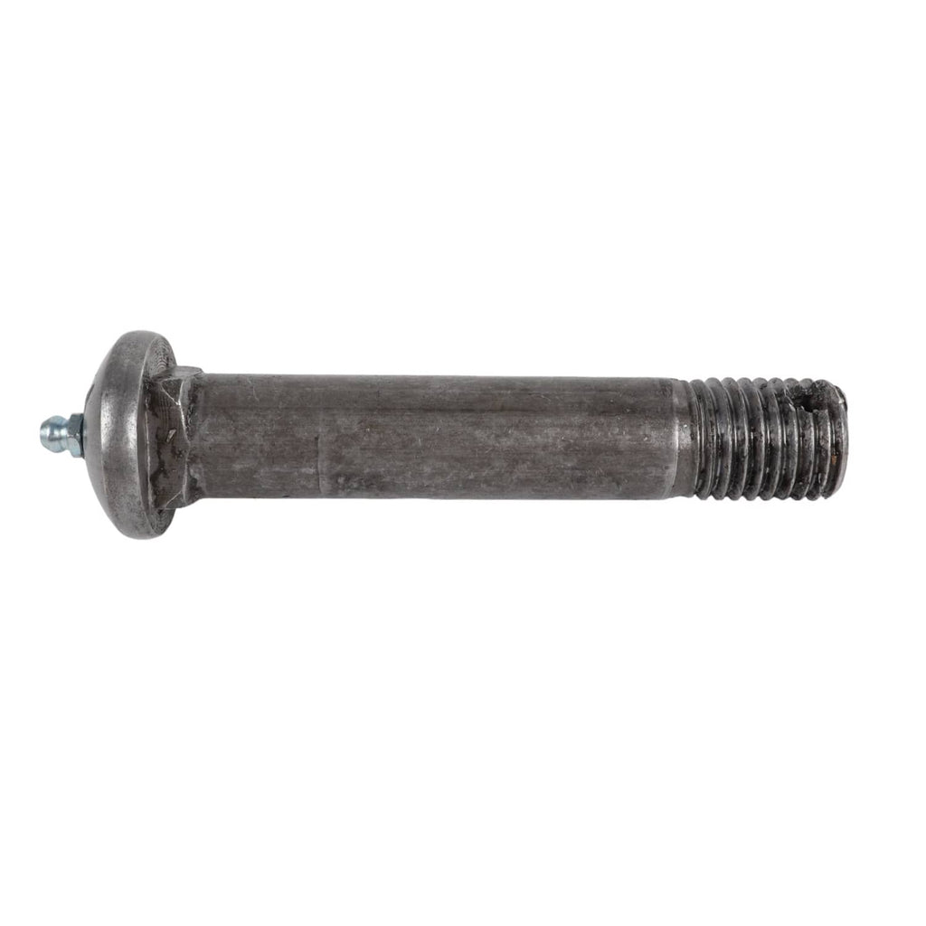 Trailer slipper spring bolt with long threaded shank and round head