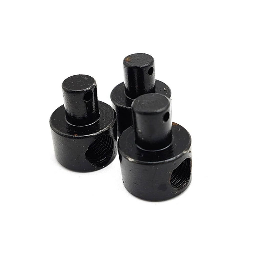 Black shifter linkage bushings with threaded inserts