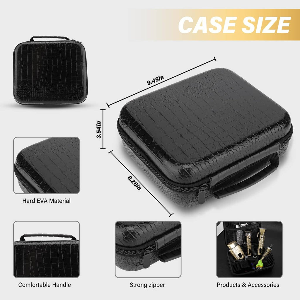 Black EVA storage case for GSKY hair and beard trimmer accessories