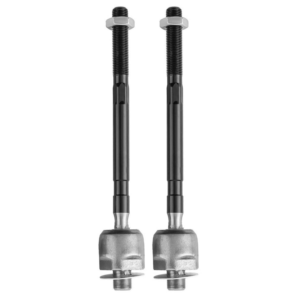 Sway bar link kit, black rods with silver ball ends and threaded nuts