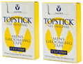 Clear double-sided grooming tape strips, 1" x 3"; two boxes of Vapon Topstick