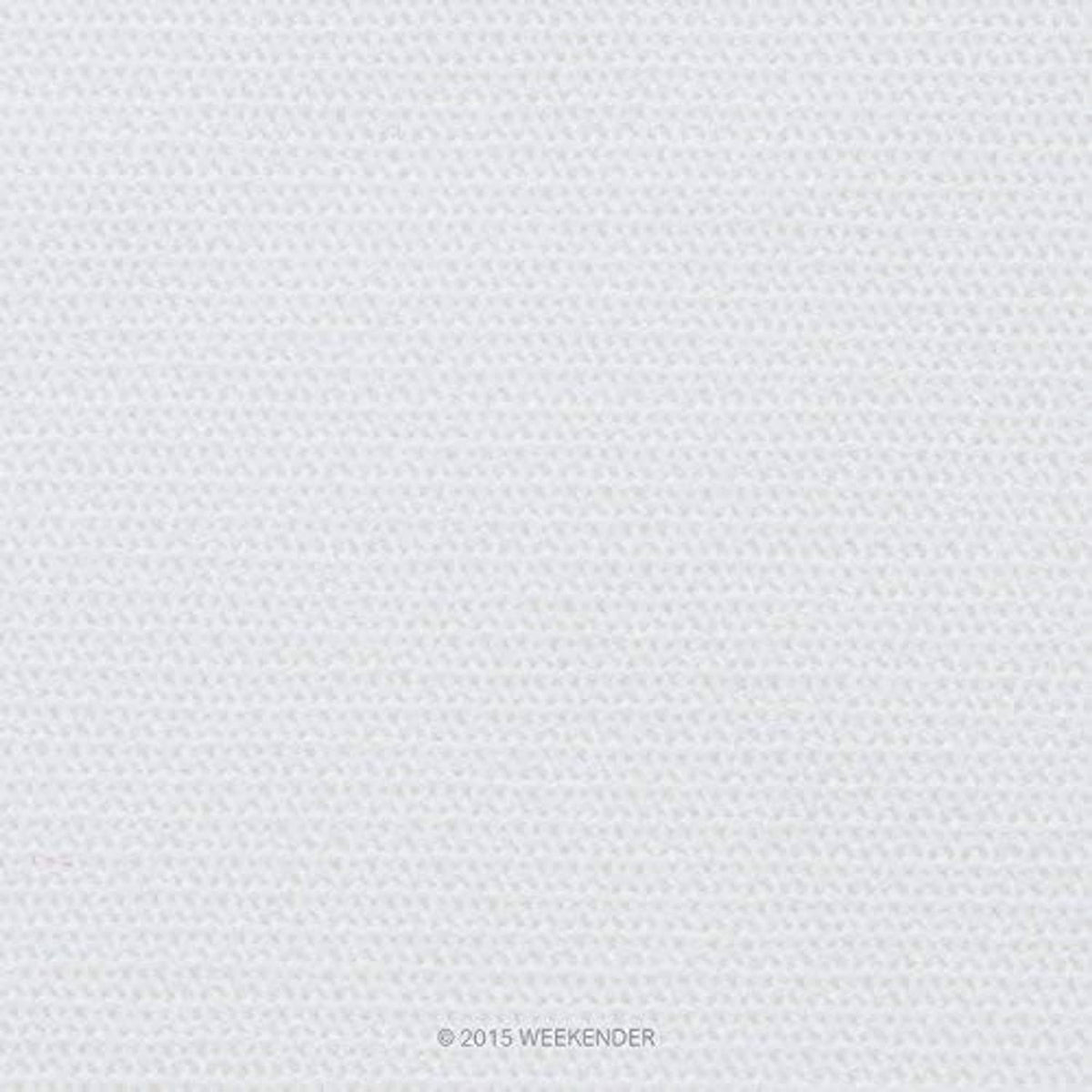 White textured jersey mattress protector fabric close-up
