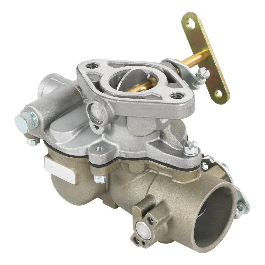 Carburetor assembly with intake housing and gold throttle lever