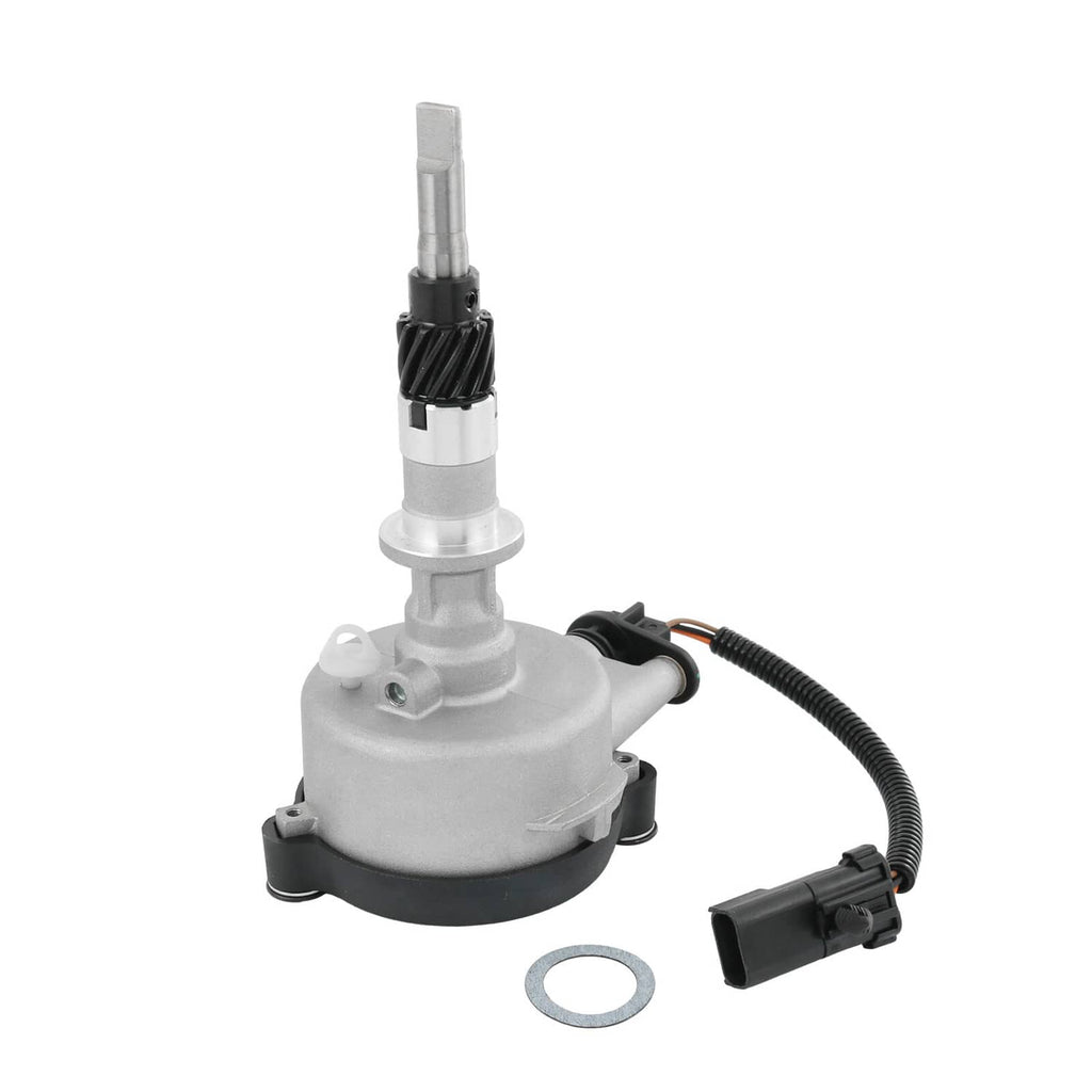 Oil pump drive assembly with electrical connector and black wiring harness