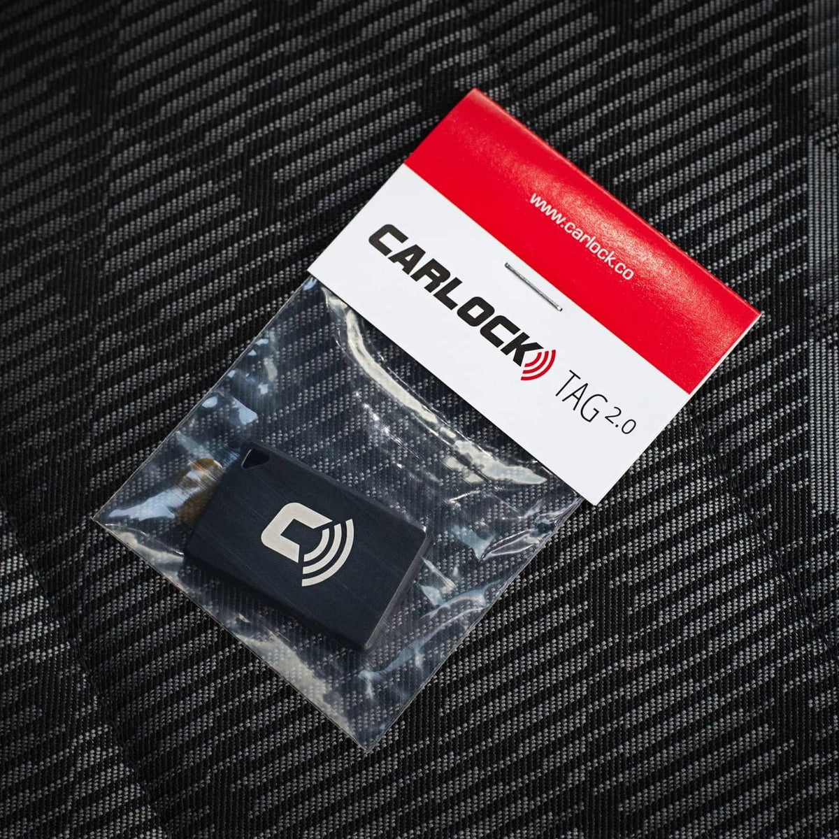 CARLOCK Tag 2.0 Bluetooth security tag in retail blister pack