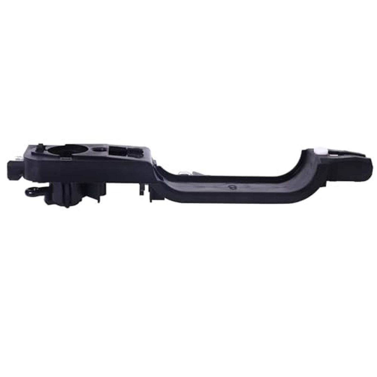 Exterior door handle reinforcement for front right side, black handle-like bracket with clips