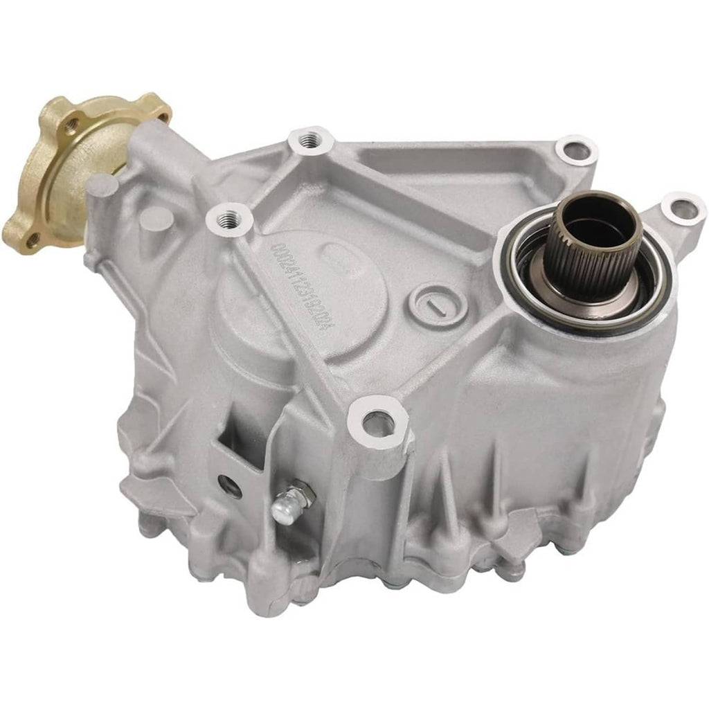 Transfer case PTO assembly, silver cast housing with side mounting bracket