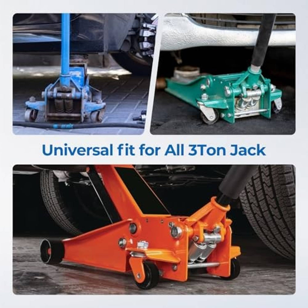 Universal floor jack piston plunger kit with springs and replacement seal rings