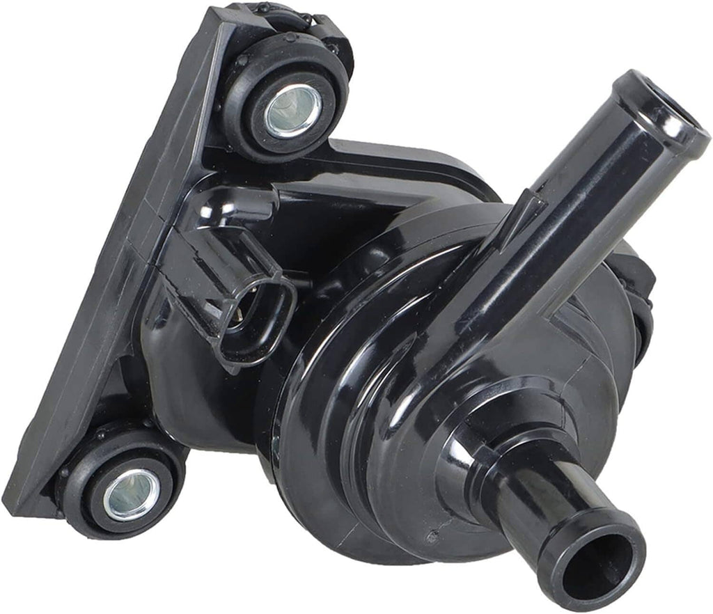 Black electric inverter water pump with glossy housing and side mounting bolts