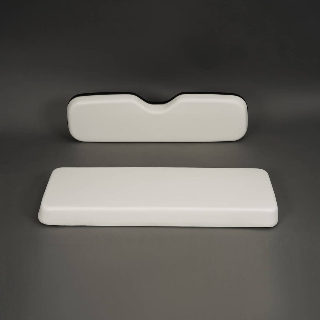 White seat bottom cushion and matching white support insert