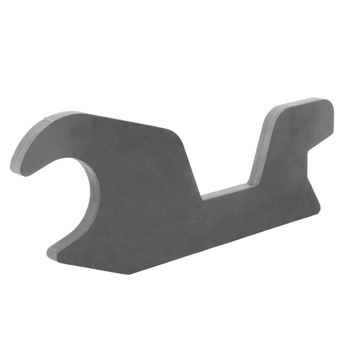 Steel quick-change bucket ear attachment for John Deere, gray bracket with front fork