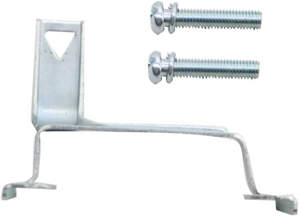 Ignition module mounting bracket with two bolts, galvanized metal