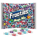 Fruit-flavored chewy candy bag with assorted wrappers, 450 pieces (Frooties Mega Mix)