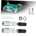 Floor jack pump piston plunger seal kit with springs, washers, and O-ring set