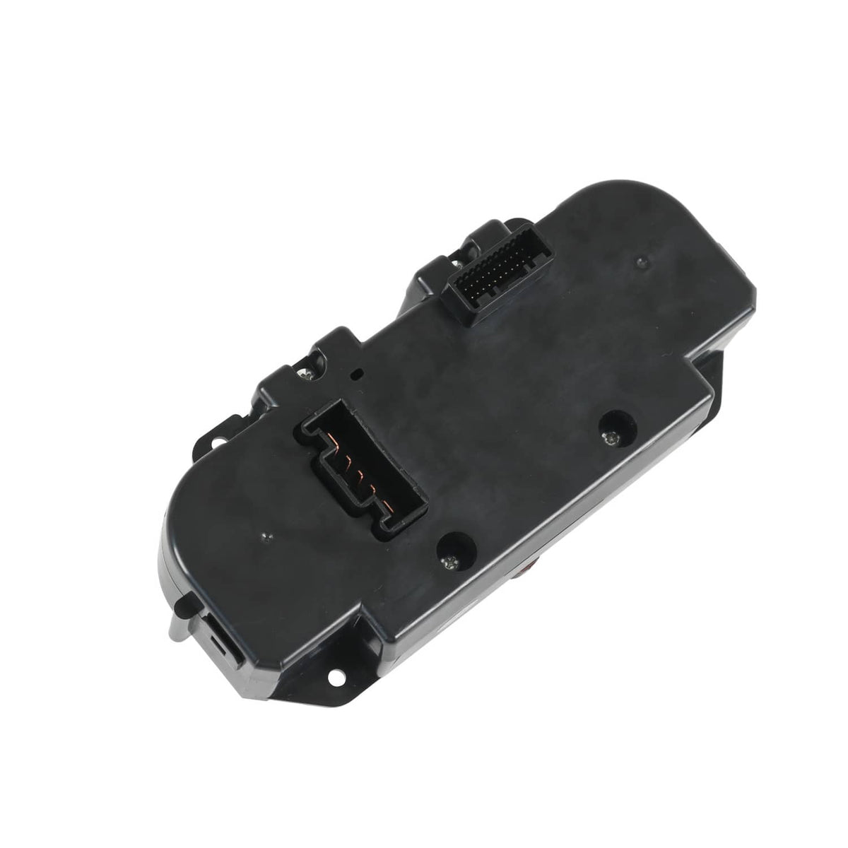 AC heater climate control unit with rear wiring connector and mounting bracket