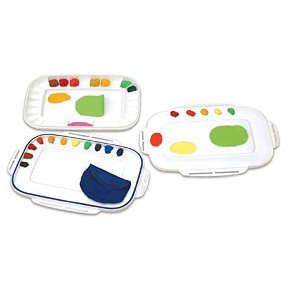 White hinged silicone wire cover case with colorful wire guide openings