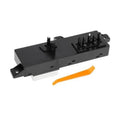 Power seat switch module, black plastic housing with multi-pin connector