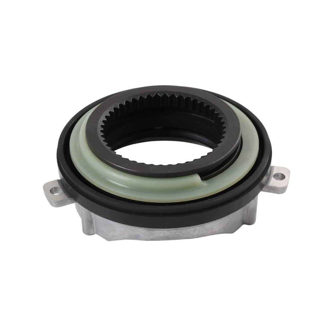 Axle locking hub actuator assembly with black housing and light green seal ring