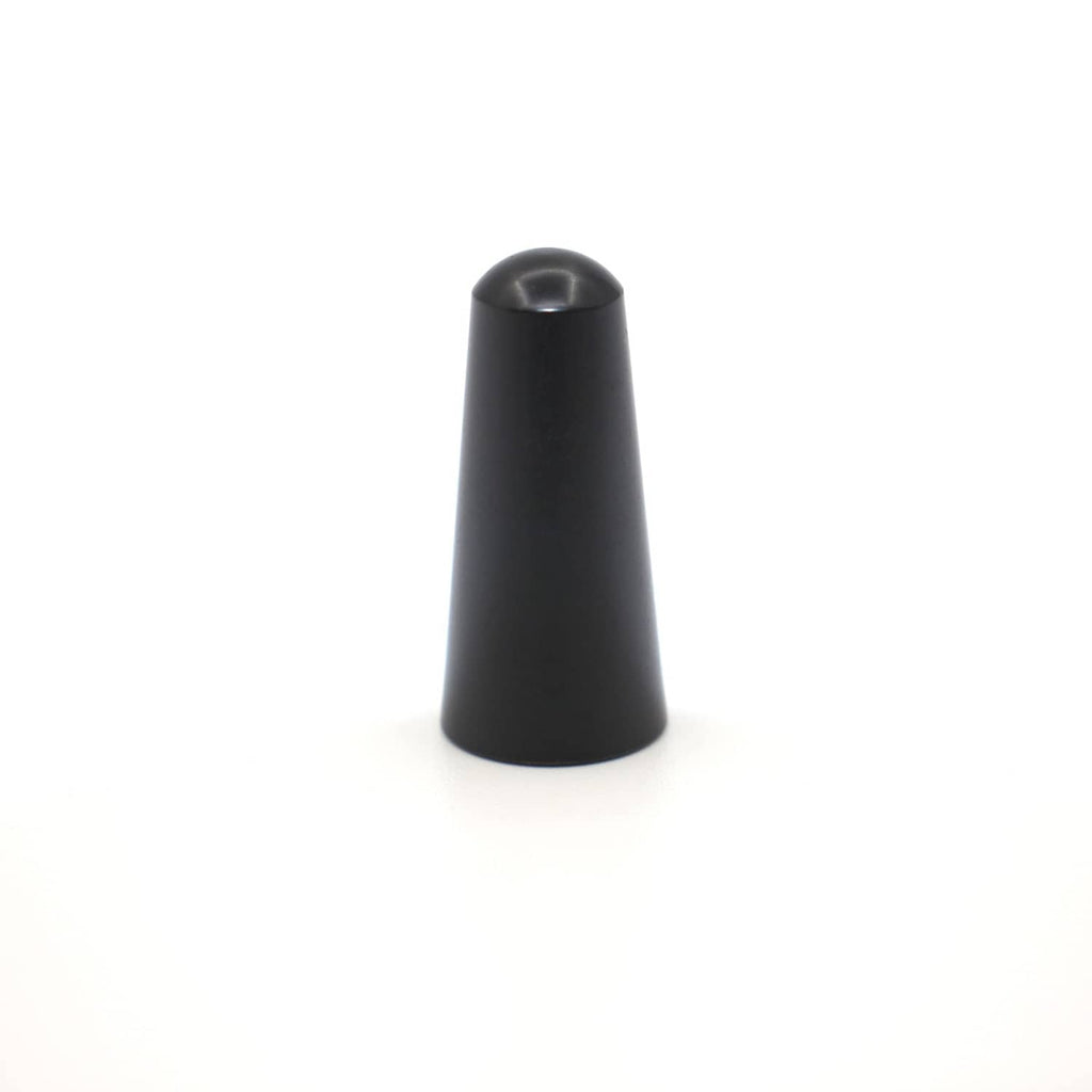 Short black car antenna replacement with top opening