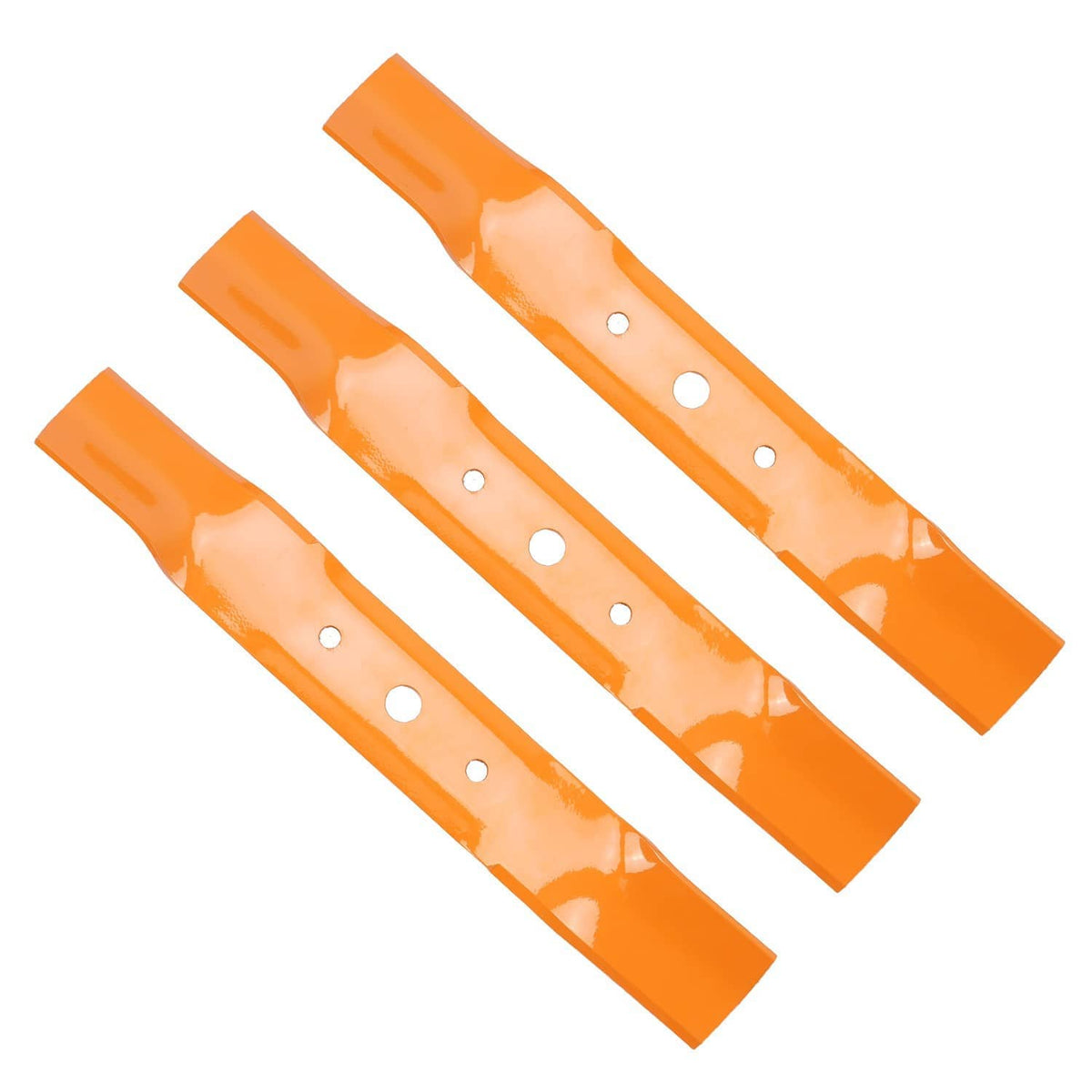 Mower deck rebuild kit orange blade bars with drilled mounting holes