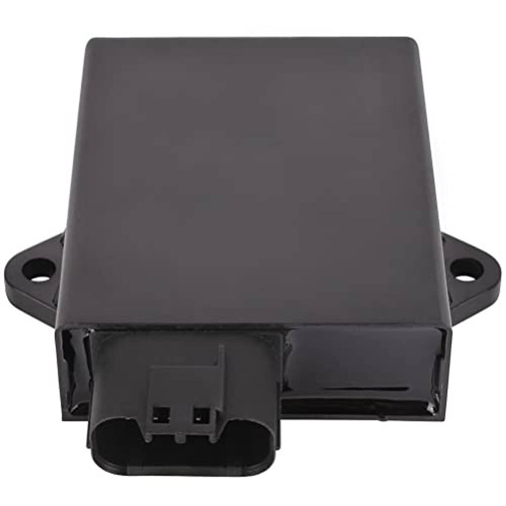 CDI ignition control module with mounting tabs and front connector socket