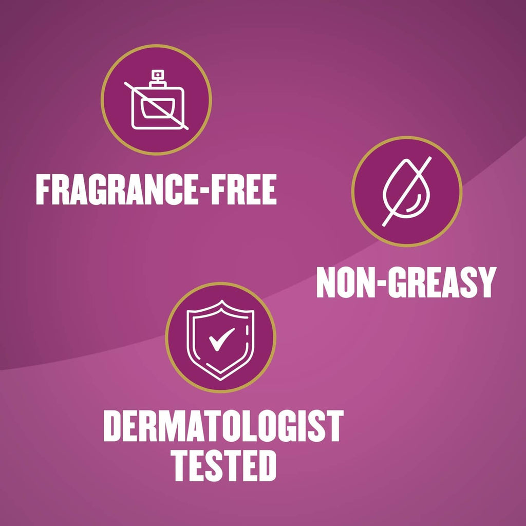 Fragrance-free, non-greasy, dermatologist-tested icons for neck & chest firming cream