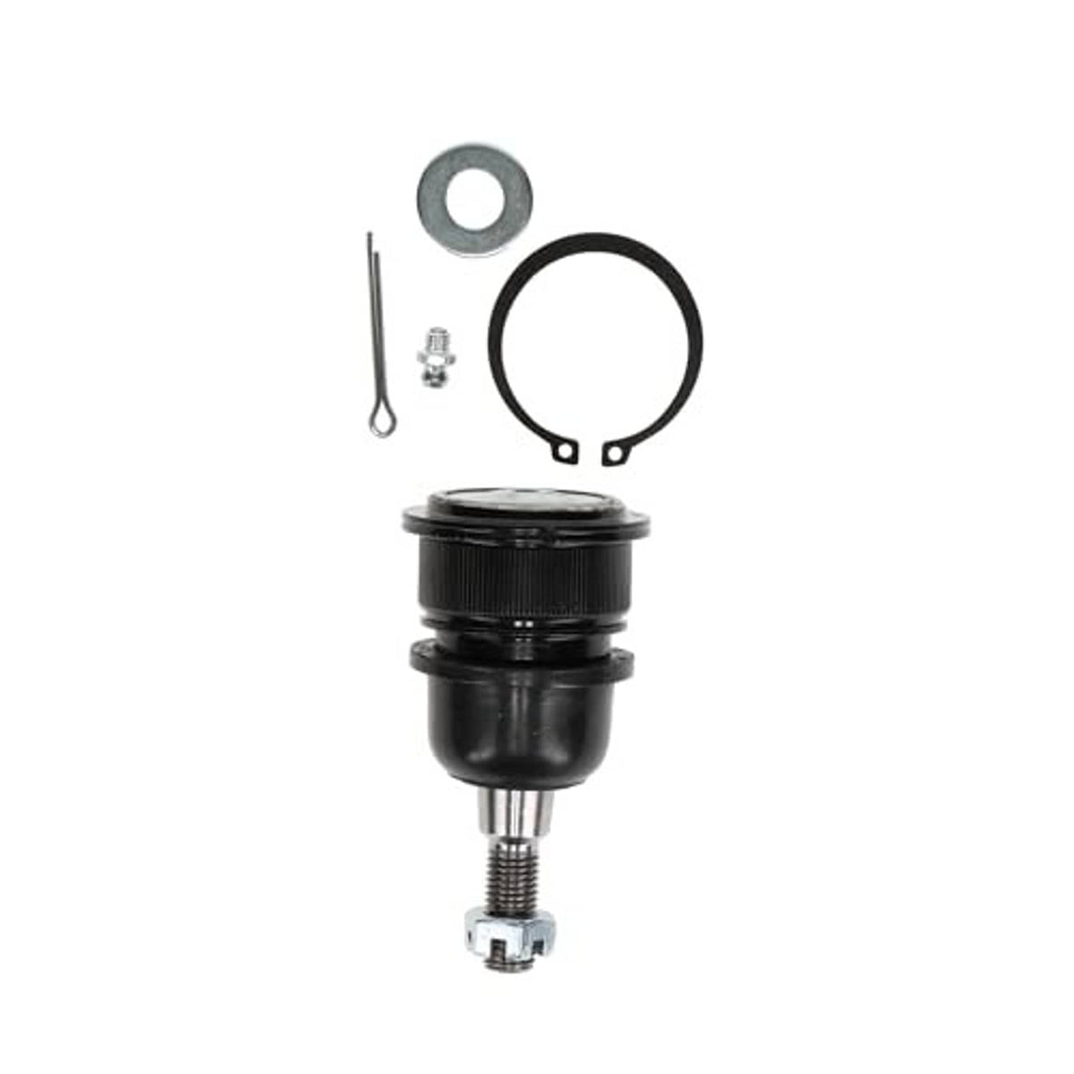 Front upper suspension ball joint components: ball joint, retaining ring, washer, pin