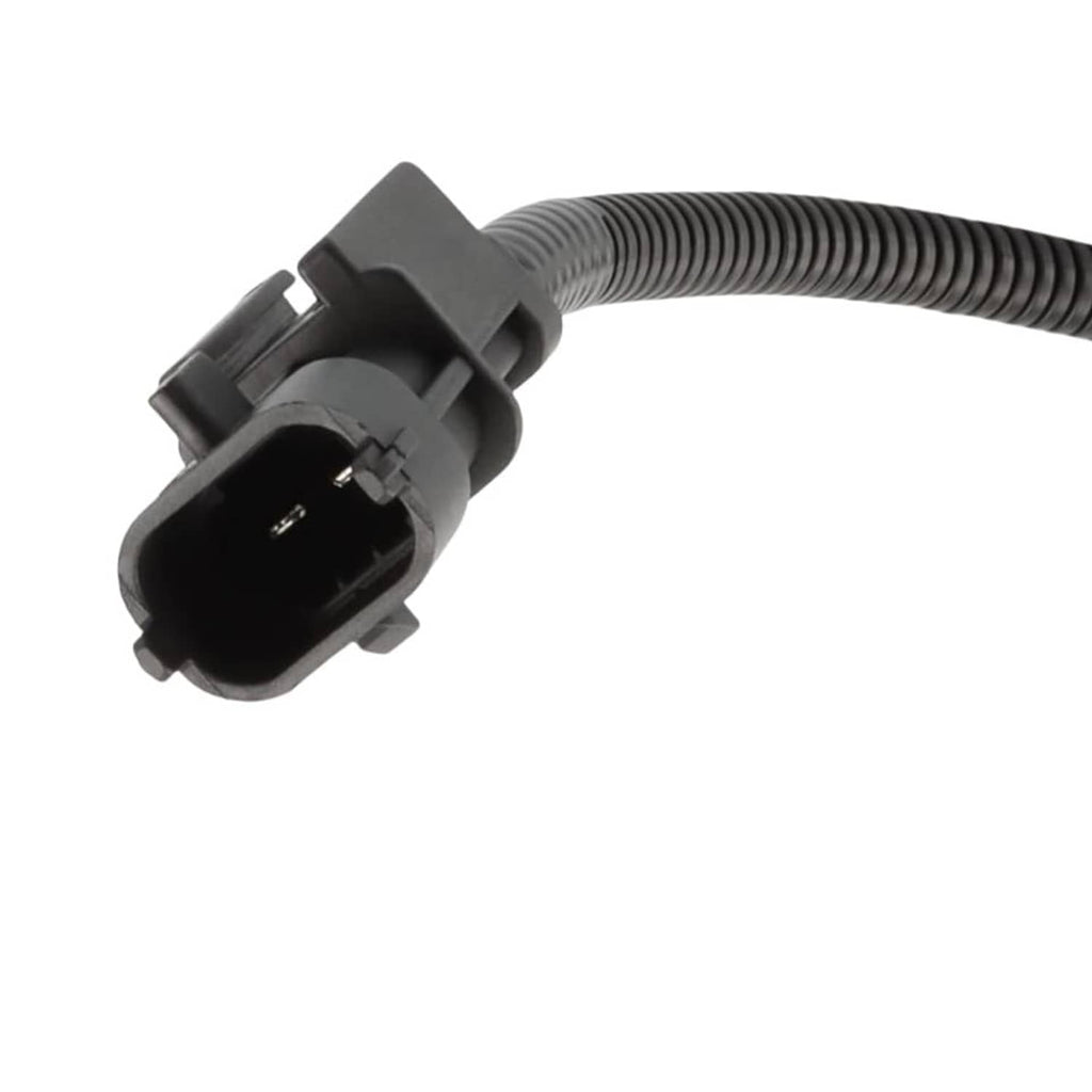 Crankshaft position sensor electrical connector with black plug and wires