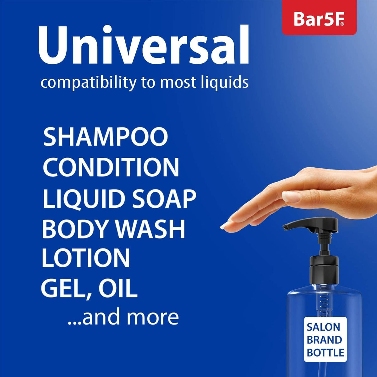 Black liquid soap pump dispenser with hand pressing pump head