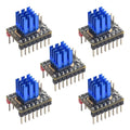 BIGTREETECH TMC2209 V1.3 stepper motor driver module with blue heatsink and pin header