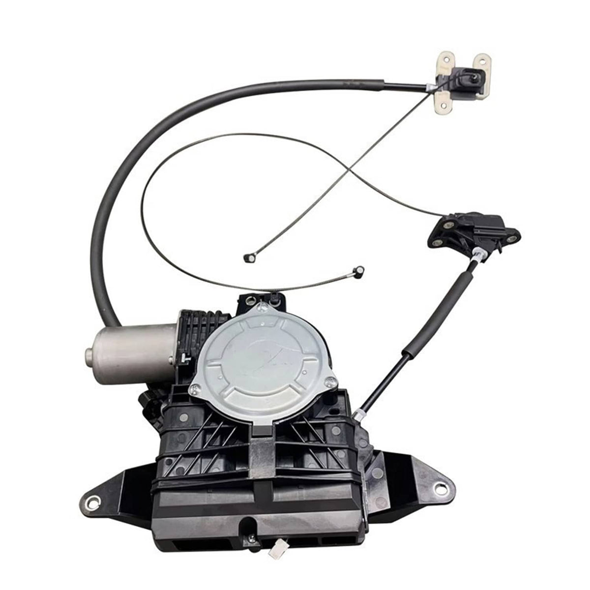 Power sliding door motor with wiring harness and mounting bracket, right-side