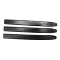3-pack tire bead lift tool protector sleeves, black flat covers with ribbed ends