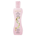 Pink Biosilk Silk Therapy Irresistible conditioner bottle, centered on a plain background