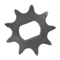 9-tooth chain sprocket gear with five-pointed star shape and center mounting hole