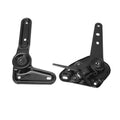 Black seat angle adjustment lever mechanism bracket, left side