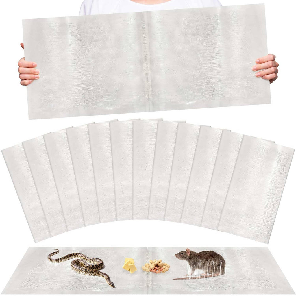 White large super sticky glue trap pads, multiple sheets