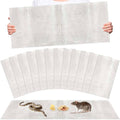 White large super sticky glue trap pads, multiple sheets