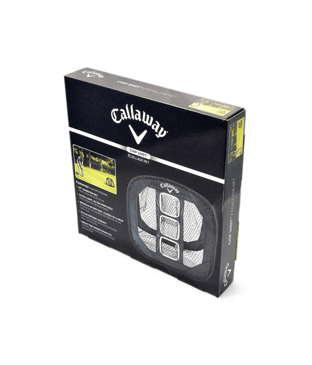 Callaway golf chipping net package box, black with net product photo