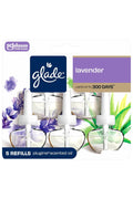 Glade PlugIns lavender refill pack with 5 scented oil plugs for air freshener