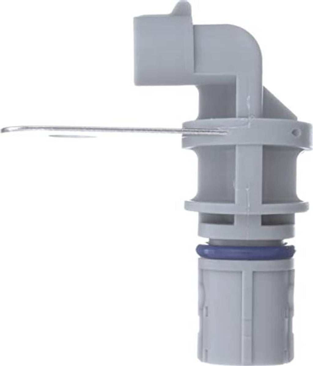 Engine crankshaft position sensor with gray body, blue seal, and extended metal probe