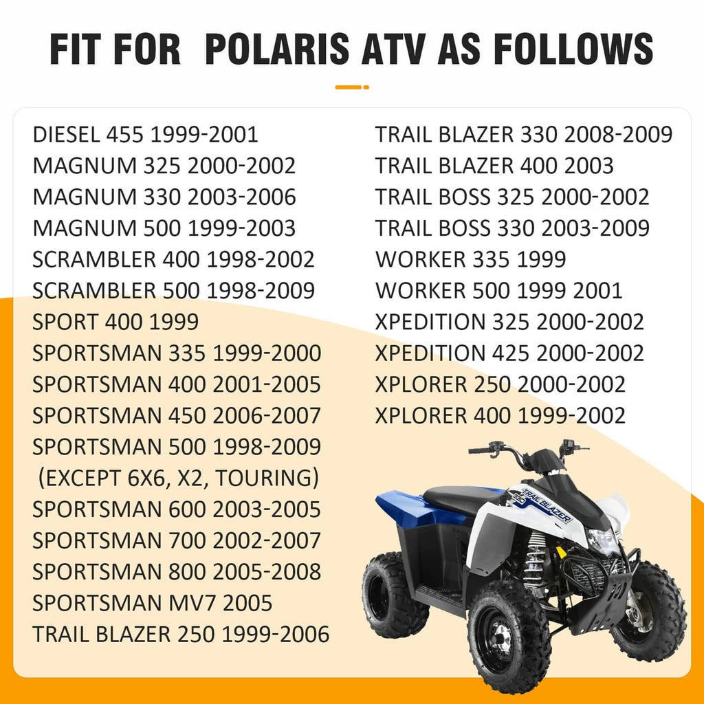 ATV compatibility chart for rear brake master cylinder fitment