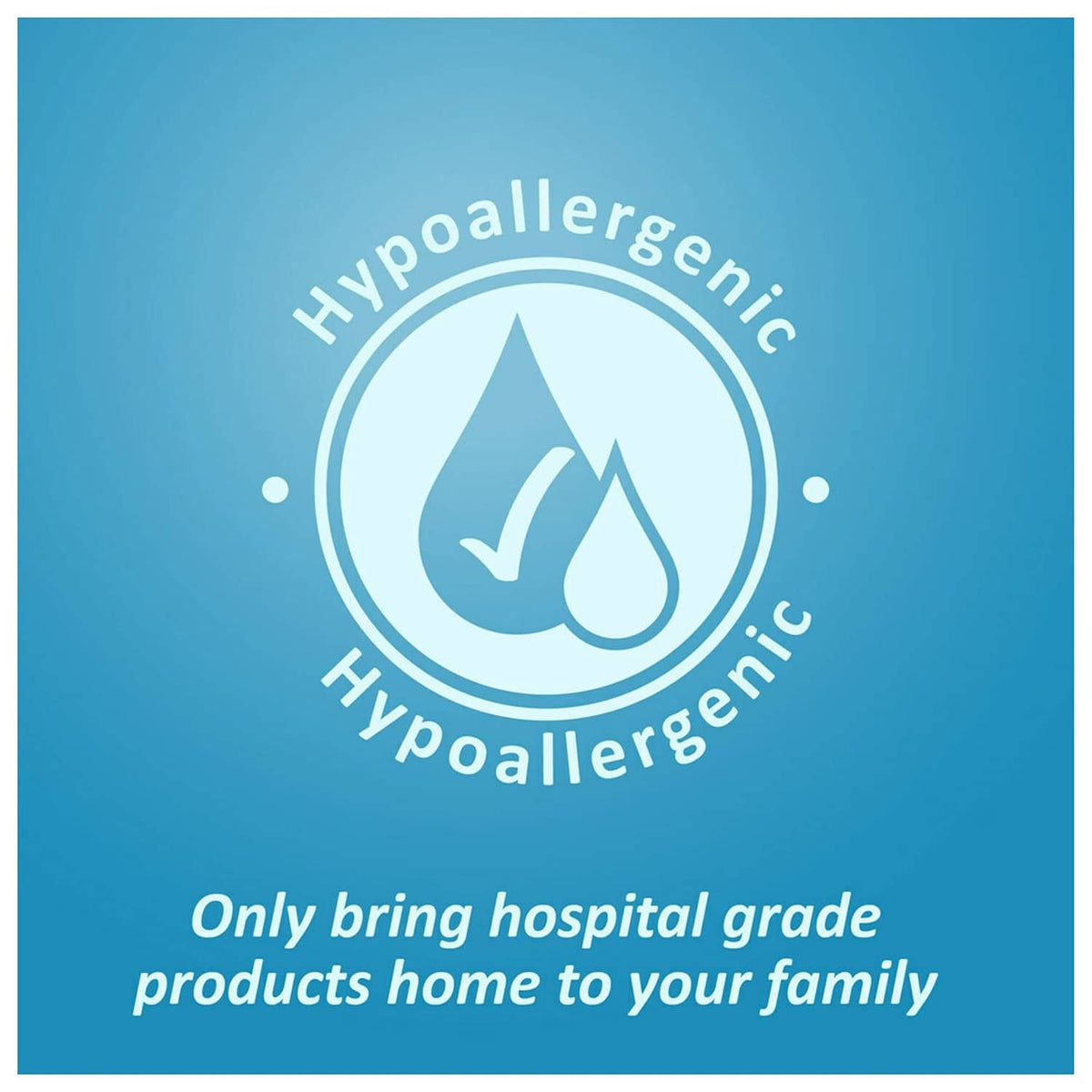 Hypoallergenic transparent dressing pad badge graphic